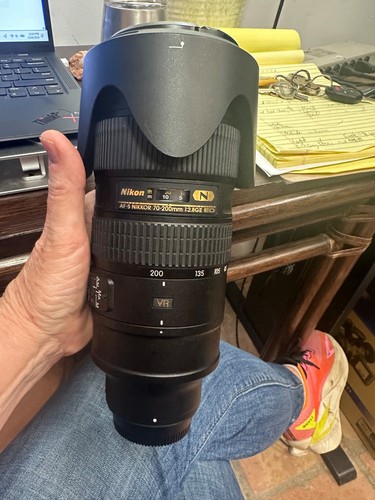 Nikon nikkor 70 200mm - af-s,