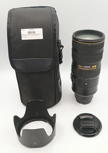Used nikon 200mm - 70-200mm, f2.8