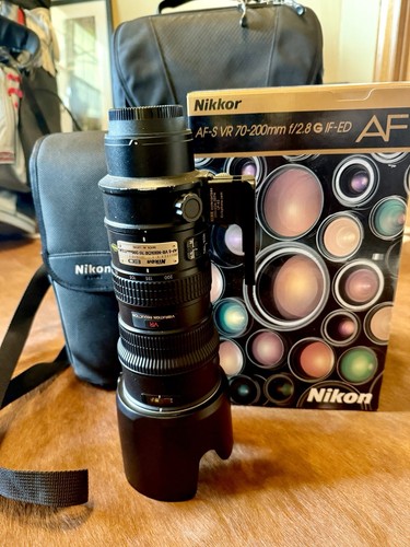 Nikon nikkor 70 200mm - af-s,