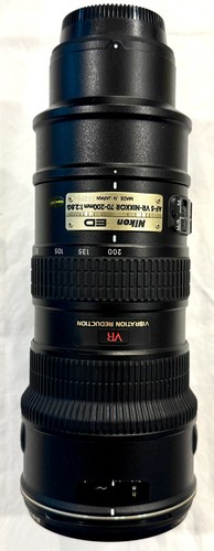 Nikon 200mm f - vr, 70-200mm